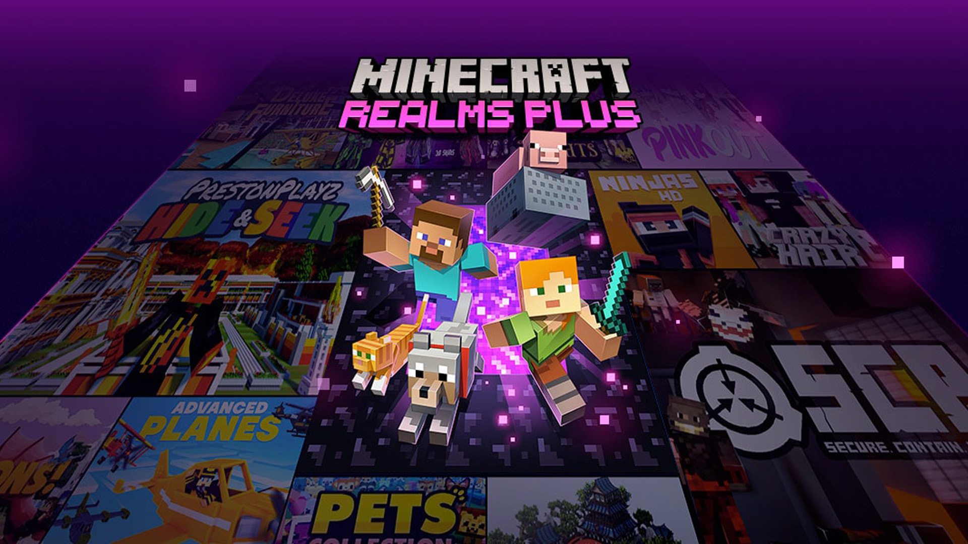 Minecraft Realms+ subscription service