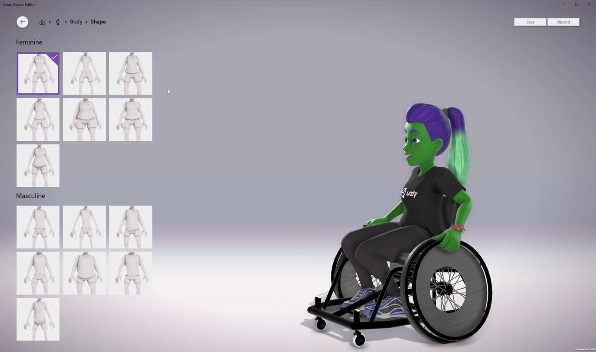 Xbox Avatar in wheelchair showcasing inclusive customization options